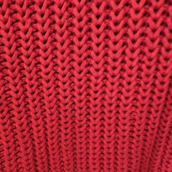 Lauren Ralph Lauren Small 100% Cotton Shawl Neck Chunky Cable Knit Sweater - Picture 9 of 12